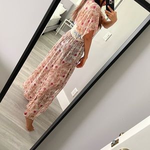 Francesca’s floral kimono
